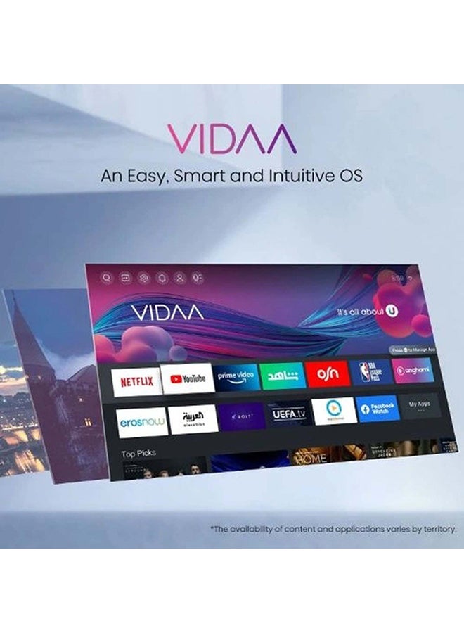A6 Series 50-Inch 4K UHD Smart LED TV 50A61K Black