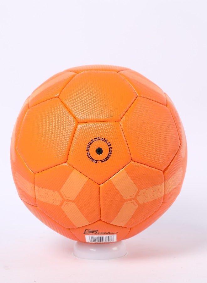 Lamborghini Diamond Texture Soccer Ball Size 5, Machine Stitched Construction, PVC Material, Outdoor Fun, 5 Years+, 22 cm