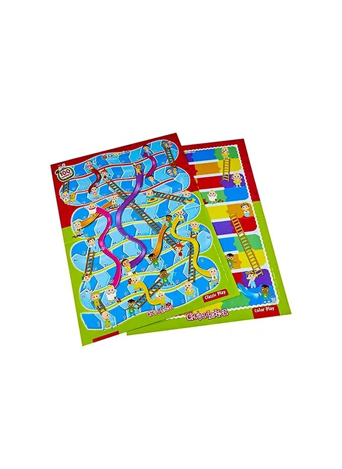 Hasbro Gaming Chutes and Ladders: CoComelon Edition Board Game | Fun Family Game for Kids Ages 3+ | Classic Educational Gameplay | CoComelon Themed Interactive Learning Toy for Toddlers | Engaging Chutes & Ladders for Kids