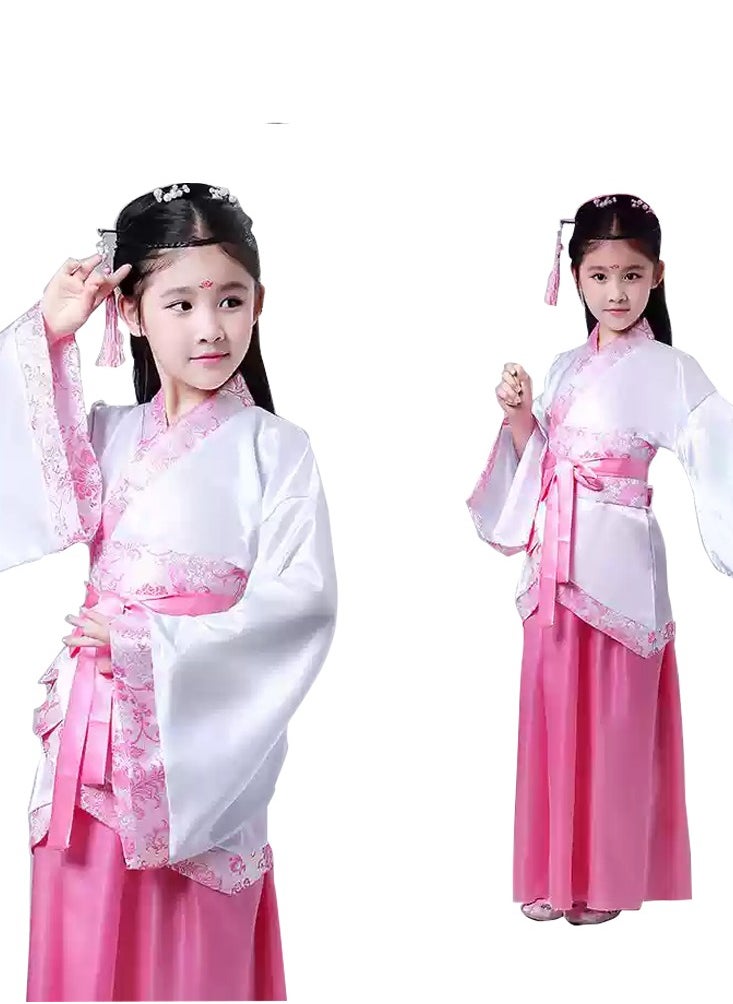 New Retro Chinese Hanfu Dress Imitation of Tang and Song Dynasties Girls' Dress