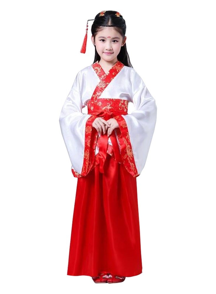 New Retro Chinese Hanfu Dress Imitation of Tang and Song Dynasties Girls' Dress