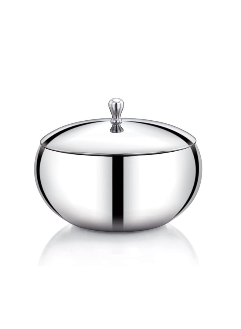 Stainless Steel Serving Bowl with Lid