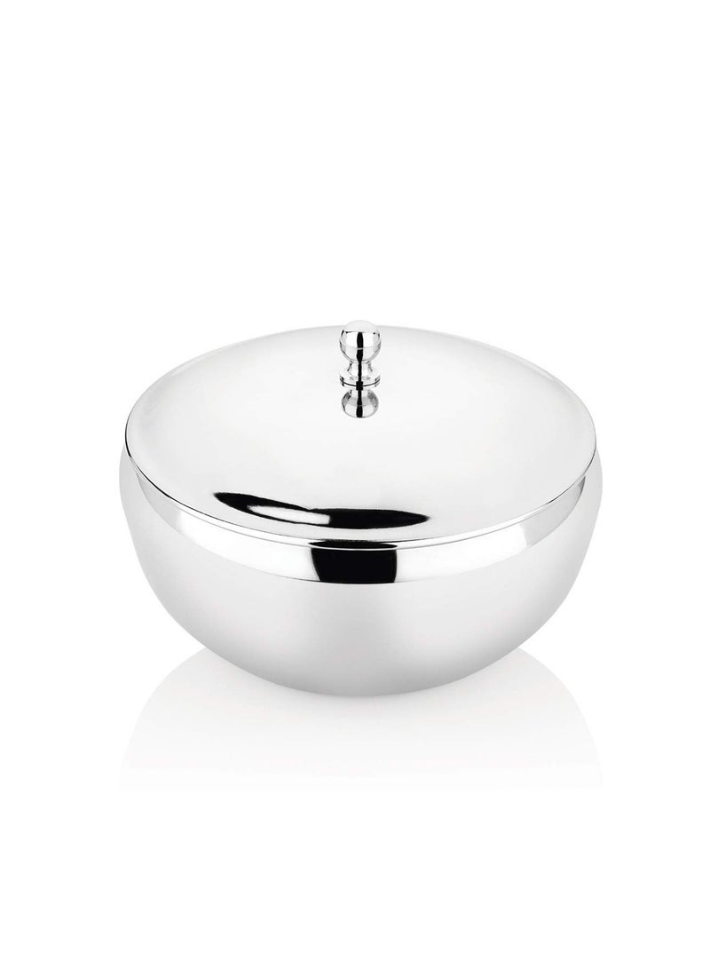 Stainless Steel Serving Bowl with Lid