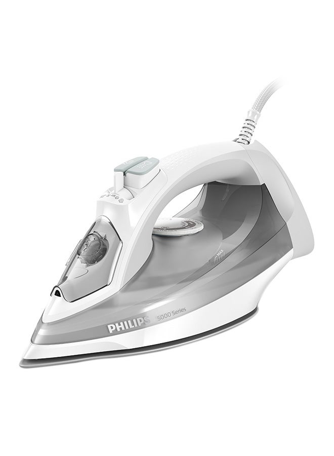 Steam Iron Series 5000 - 40g/min Continuous Steam, 320 ml 2400 W DST5010/16 Grey/White