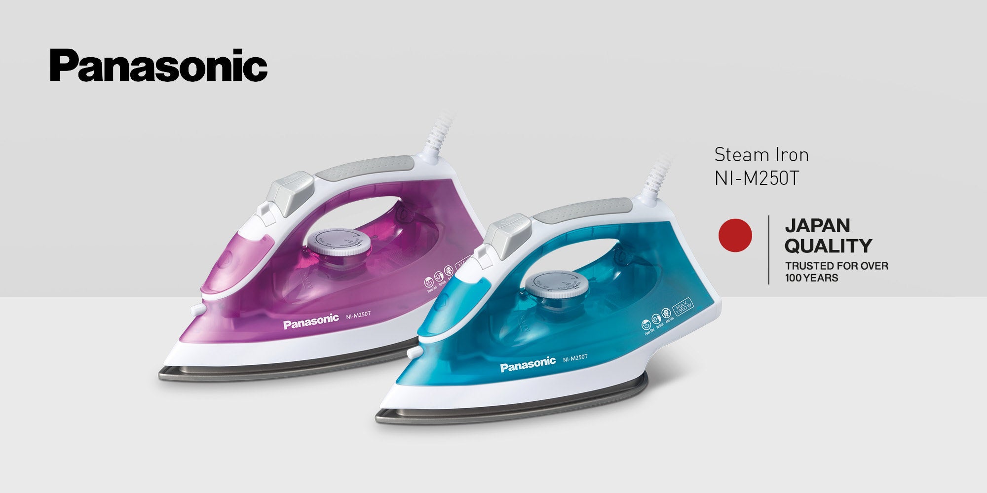 Steam Iron Anti Calc 210 ml 1550 W NIM250T Pink