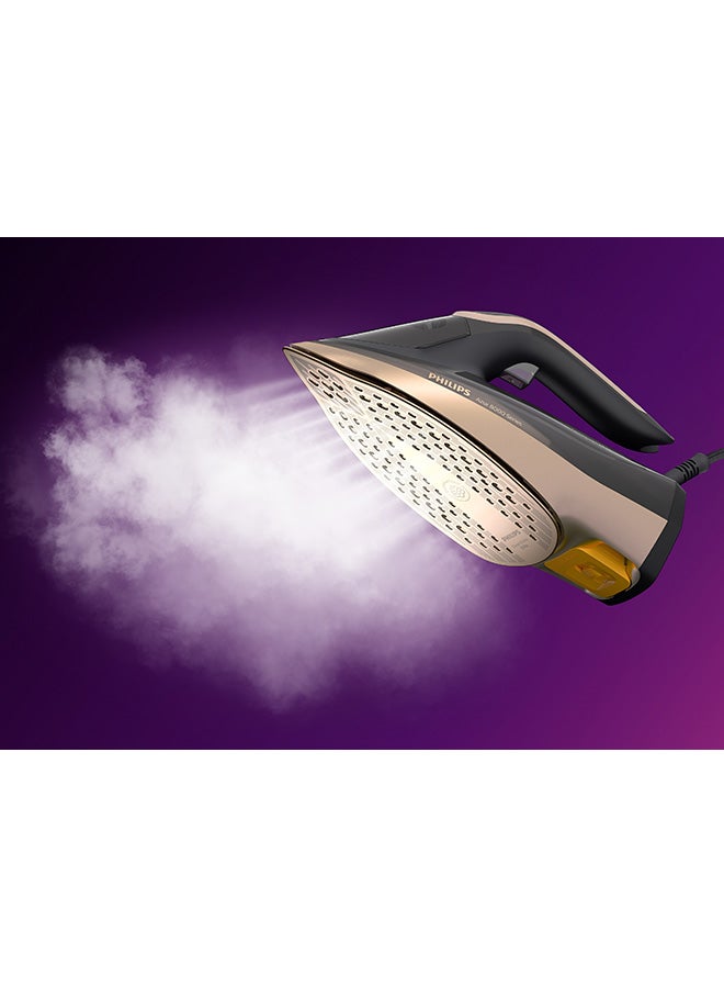 Steam Iron Series 8000 - 80g/min Continuous Steam, 350 ml 3000 W DST8041/86 Gold/Black