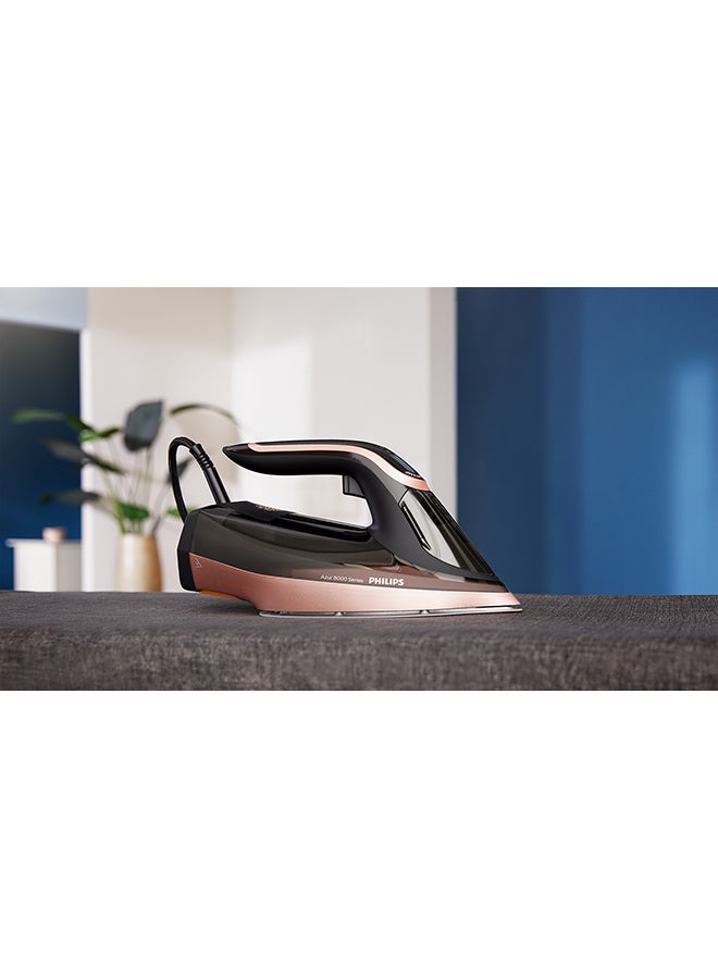 Steam Iron Series 8000 - 80g/min Continuous Steam, 350 ml 3000 W DST8041/86 Gold/Black