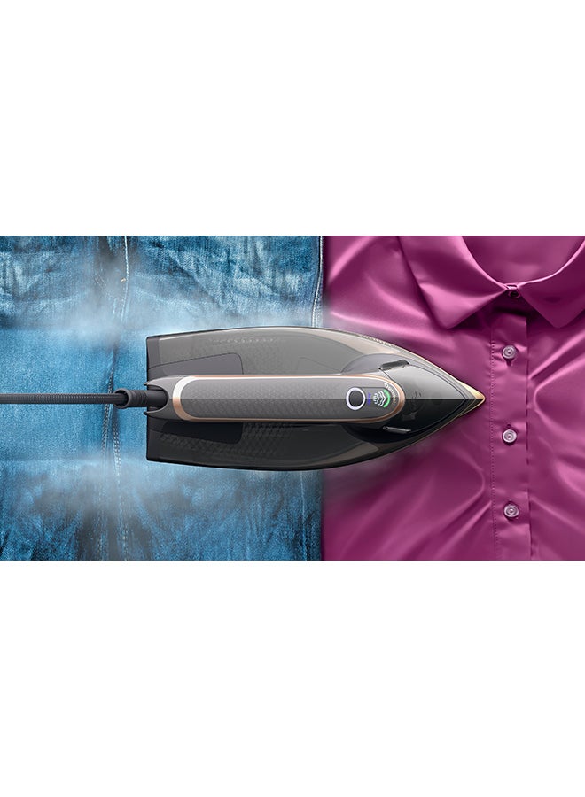 Steam Iron Series 8000 - 80g/min Continuous Steam, 350 ml 3000 W DST8041/86 Gold/Black