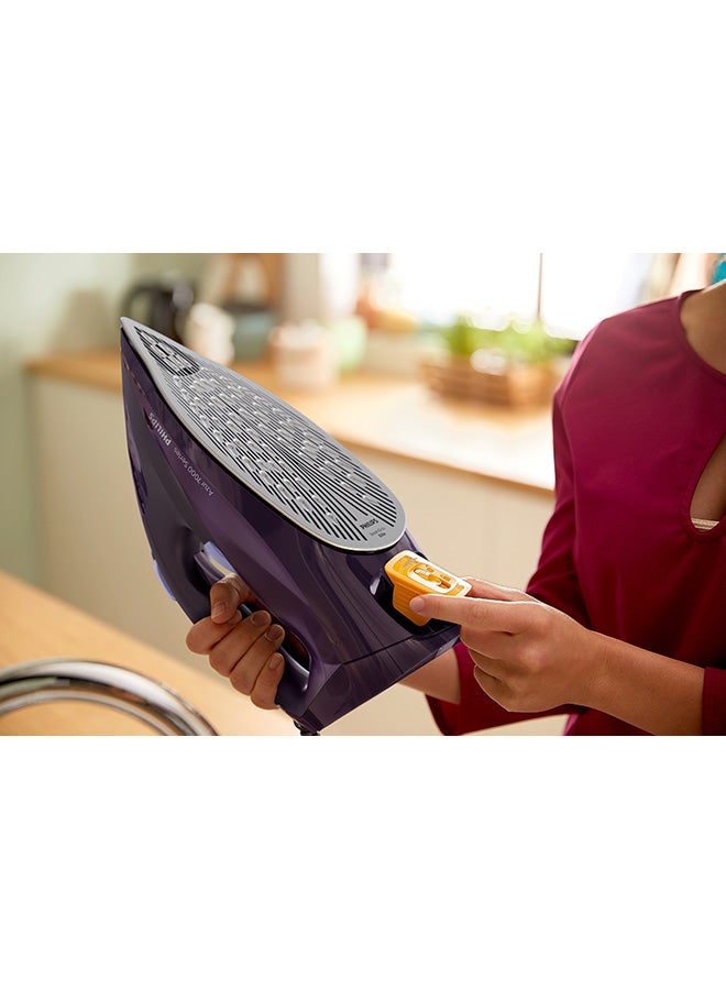 Steam Iron 7000 Series - 50g/min Continuous Steam, 250g Steam Boost, SteamGlide Elite Soleplate, Auto-Off, Vertical Steam, 300 ml 2800 W DST7051 Dark Purpe