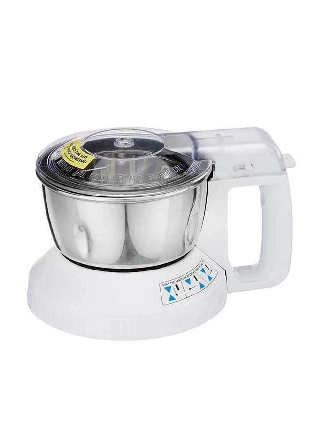 Powerful Mixer Grinder, 2 Stainless Steel Jars, Compact And Versatile For Everyday Kitchen Use 1 L 1000 W MX-AC210S White