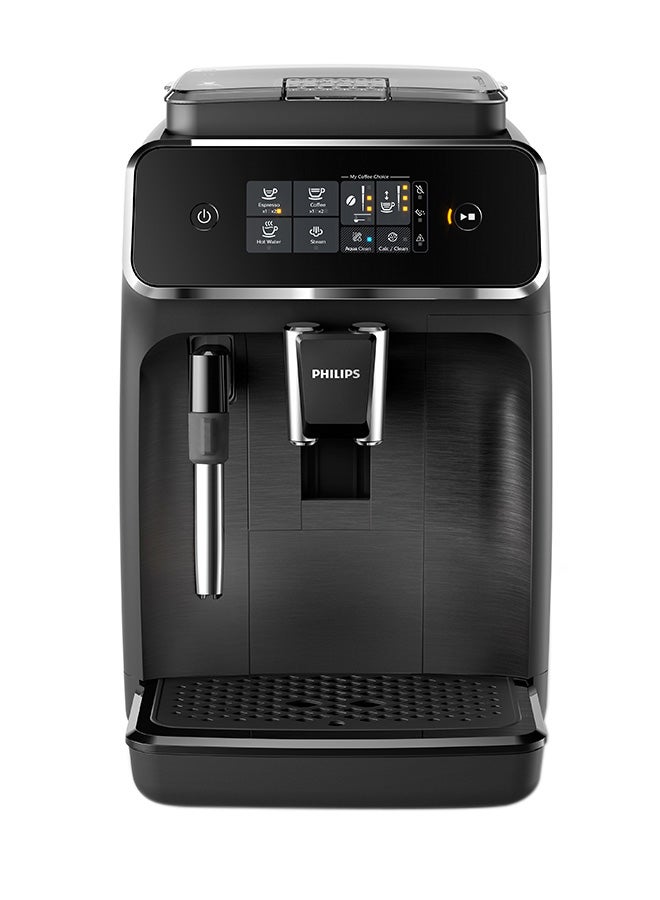 Fully Automatic Espresso Machine Series 2200 - Classic Milk Frother, Touch Screen Display, 2 Beverages 1.8 L 1500 W EP2220/10 Black