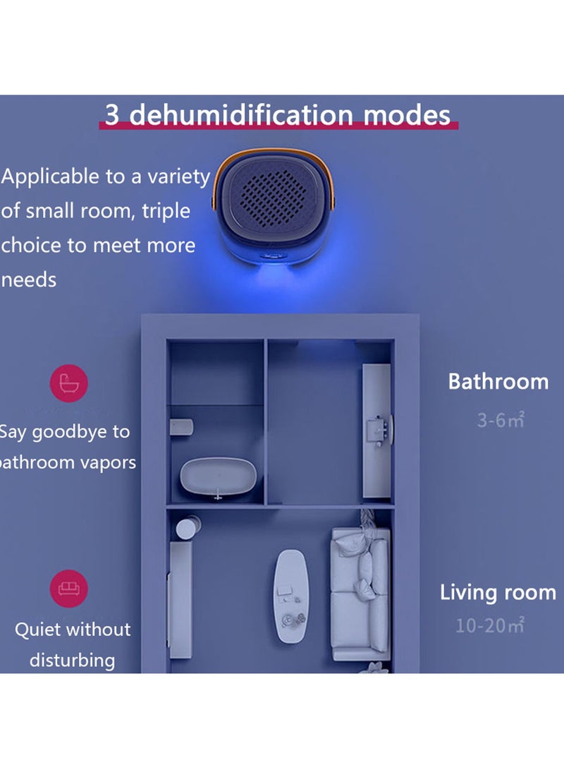 Dehumidifier, Quiet Dehumidifiers for Room with Auto Shut Off, 3 dehumidification Modes, Sleep Mode, Auto Defrost, Timer Portable Dehumidifier for Bathroom, Home, Bedroom, RV