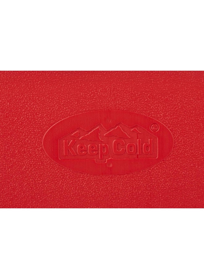 10L Keepcold Picnic Icebox (Red) Red 10.0Liters