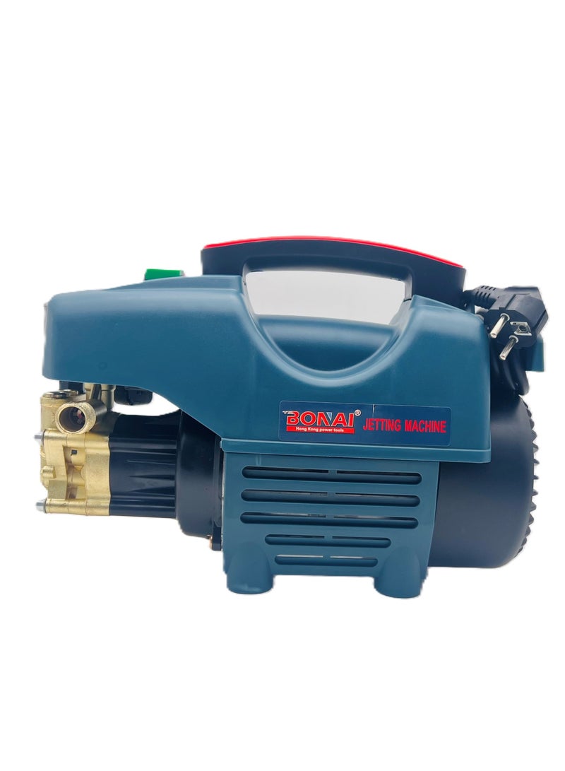 High Pressure Cleaning Machine, 400-2000W Power, 2800 RPM, 6L/min, 70-250 Bar Pressure - Dual-Use, Overheat Protection for Home & Outdoor Cleaning