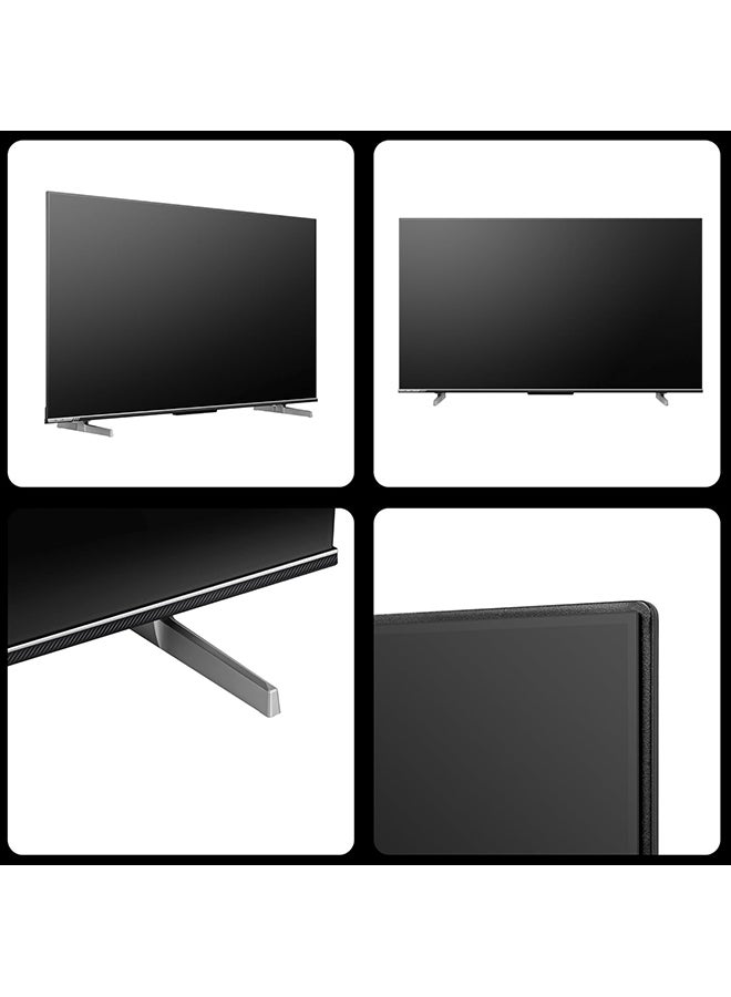 55 Inch 4K A6K s\Smart Screen | VIDAA system | Dolby Vision | HDR | 60HZ | Bluetooth | Wi-Fi | New design | (2 USB - 3 HDMI) | (2023) - 55A6K Black