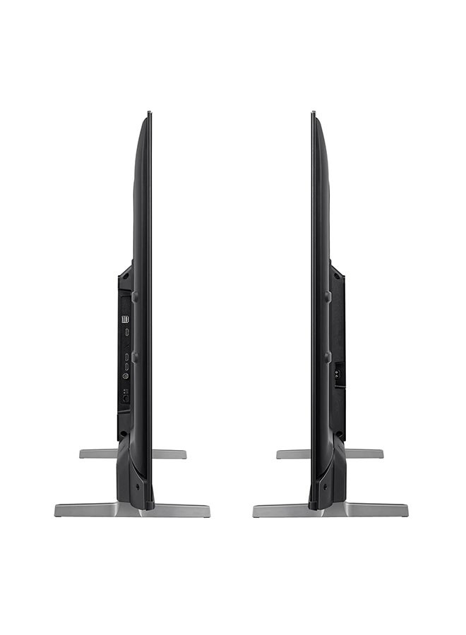 55 Inch 4K A6K s\Smart Screen | VIDAA system | Dolby Vision | HDR | 60HZ | Bluetooth | Wi-Fi | New design | (2 USB - 3 HDMI) | (2023) - 55A6K Black
