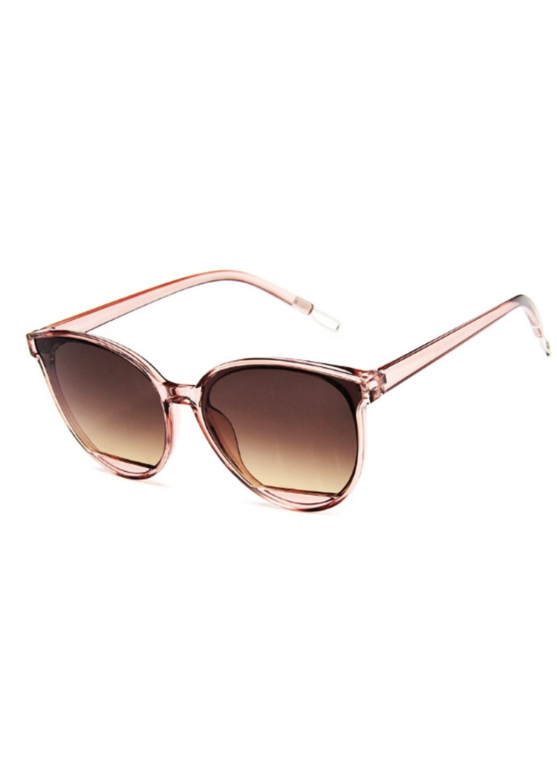 Trendy Round Sunglasses for Women and Men Plastic Frame UV400 Protection High-Quality Materials Fashionable Design Gift Package Included