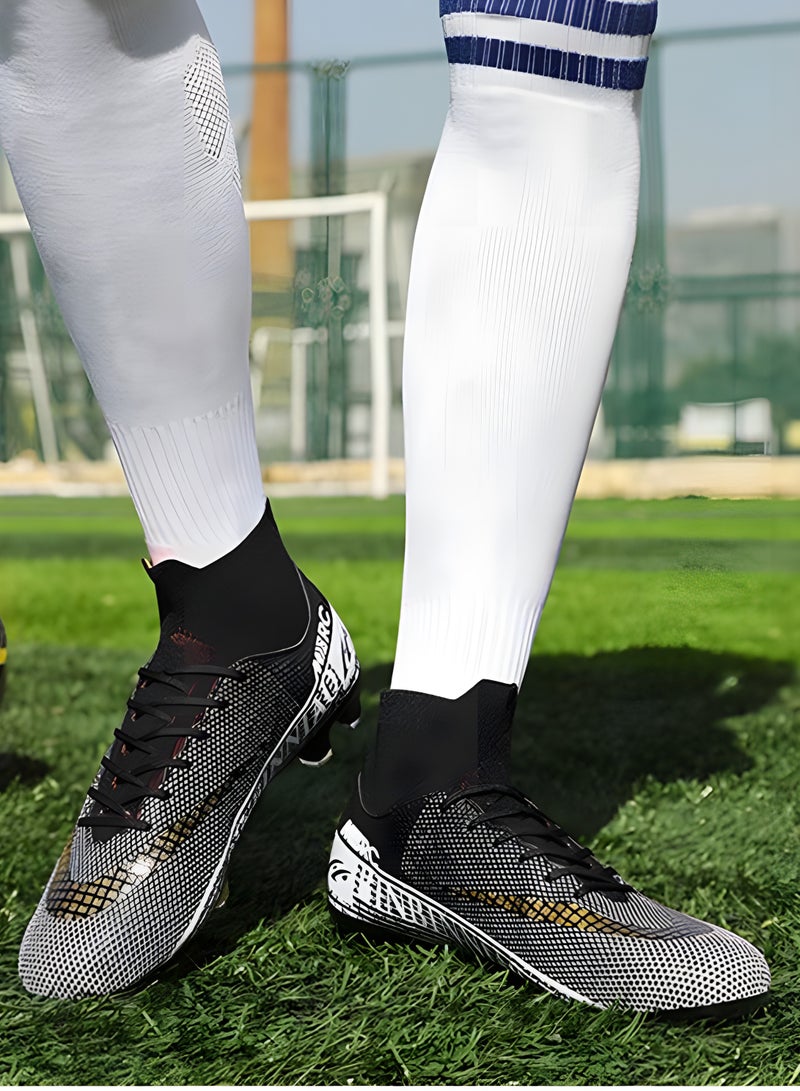 Men's Football Shoes Hard Ground Football Shoes Outdoor and Indoor Professional Youth Boys' Football Shoes Men's and Women's Football Shoes