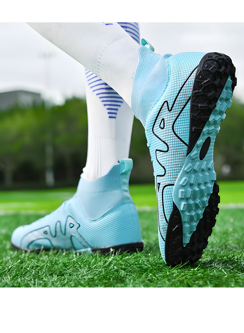 Men's Football Shoes Hard Ground Football Shoes Outdoor and Indoor Professional Youth Boys' Football Shoes Men's and Women's Football Shoes