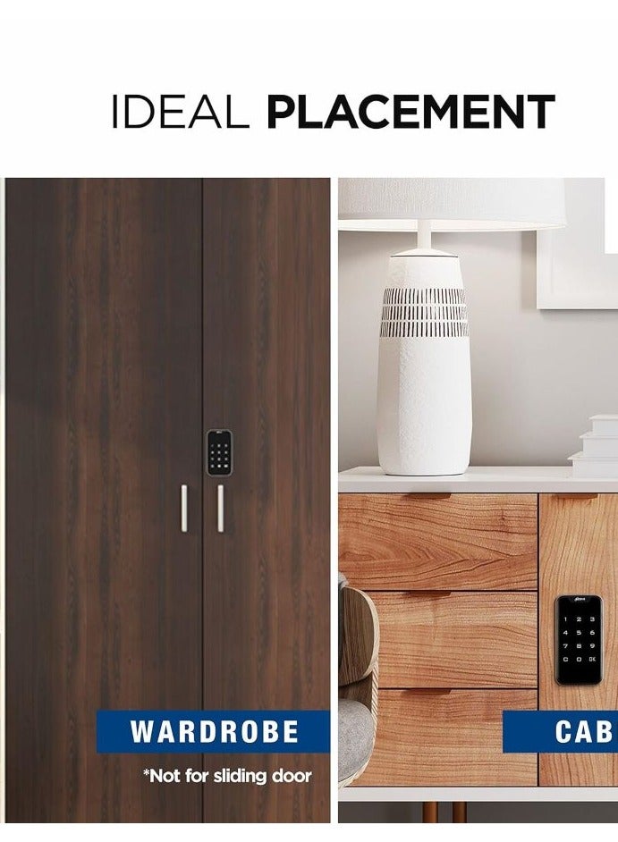 OZFL-201 LIFE PW Digital Furniture Lock with Password For Wooden | Metal Cabinets | Wardrobes | By Ozone India