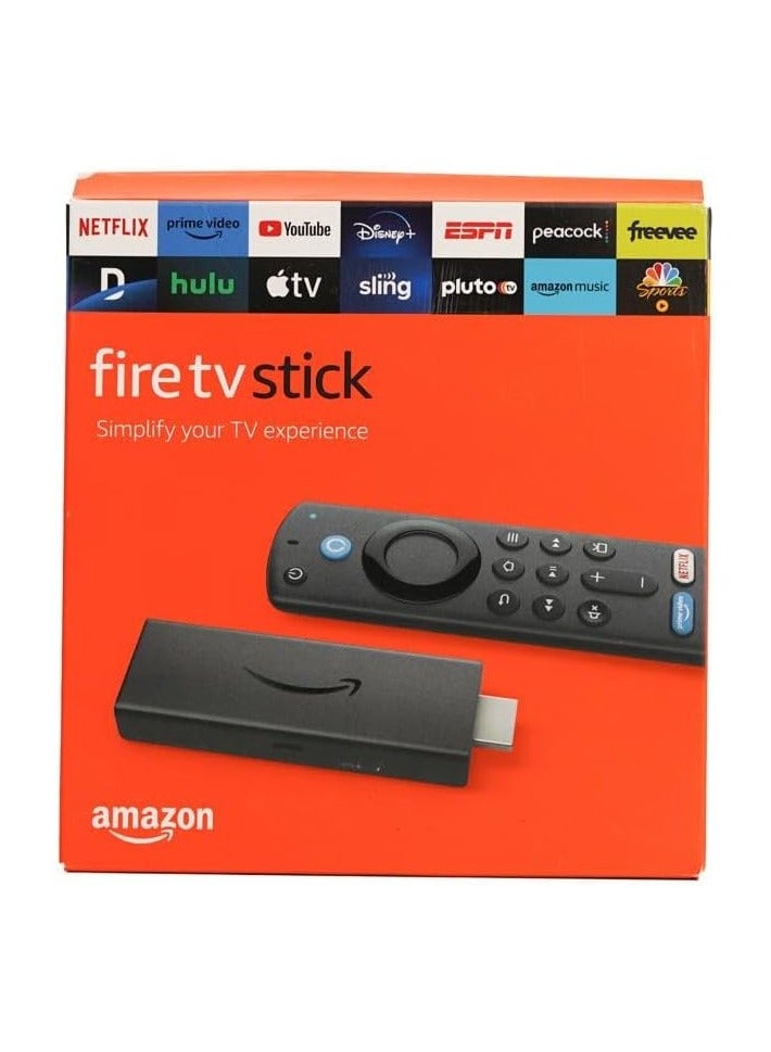 Fire Stick 3rd Gen Streaming Media Player with Voice Remote, TV controls HD streaming device