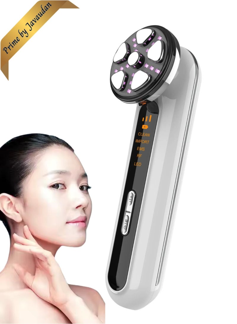 RF&EMS Facial Mesotherapy Radio Frequency Skin Tightening Facial Rejuvenating Skin Care Beauty Wrinkle Removal Face Massager Microcurrent Facial Massager