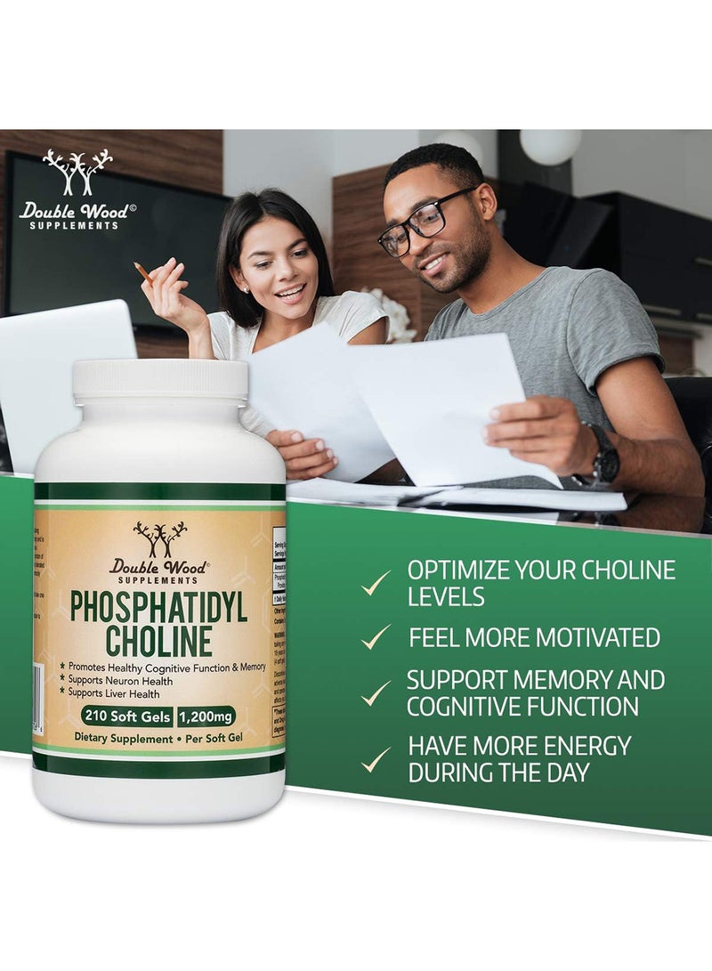 Phosphatidylcholine 210 X 1200 Mg Softgels