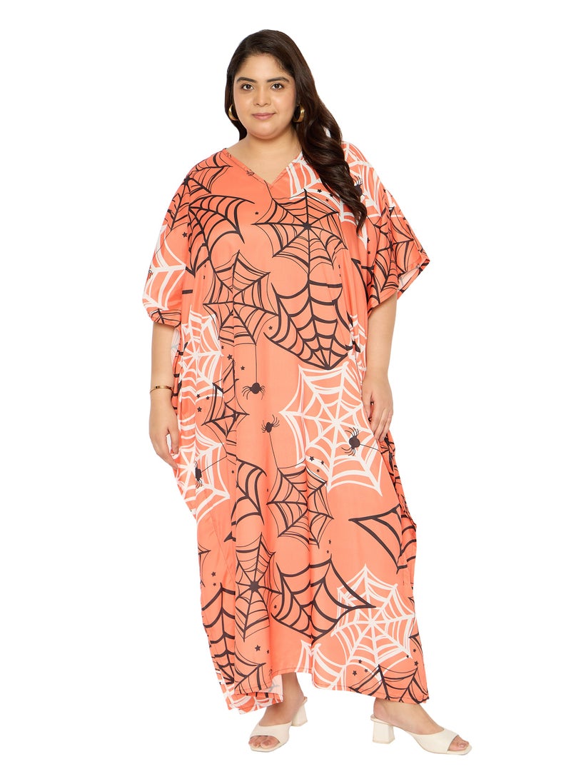 Women Loungwear Kaftan Dress Plus Size