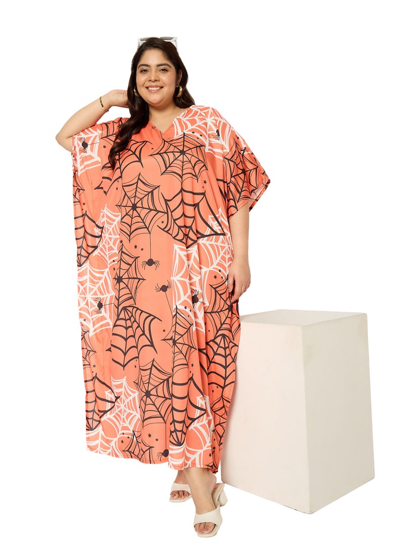 Women Loungwear Kaftan Dress Plus Size