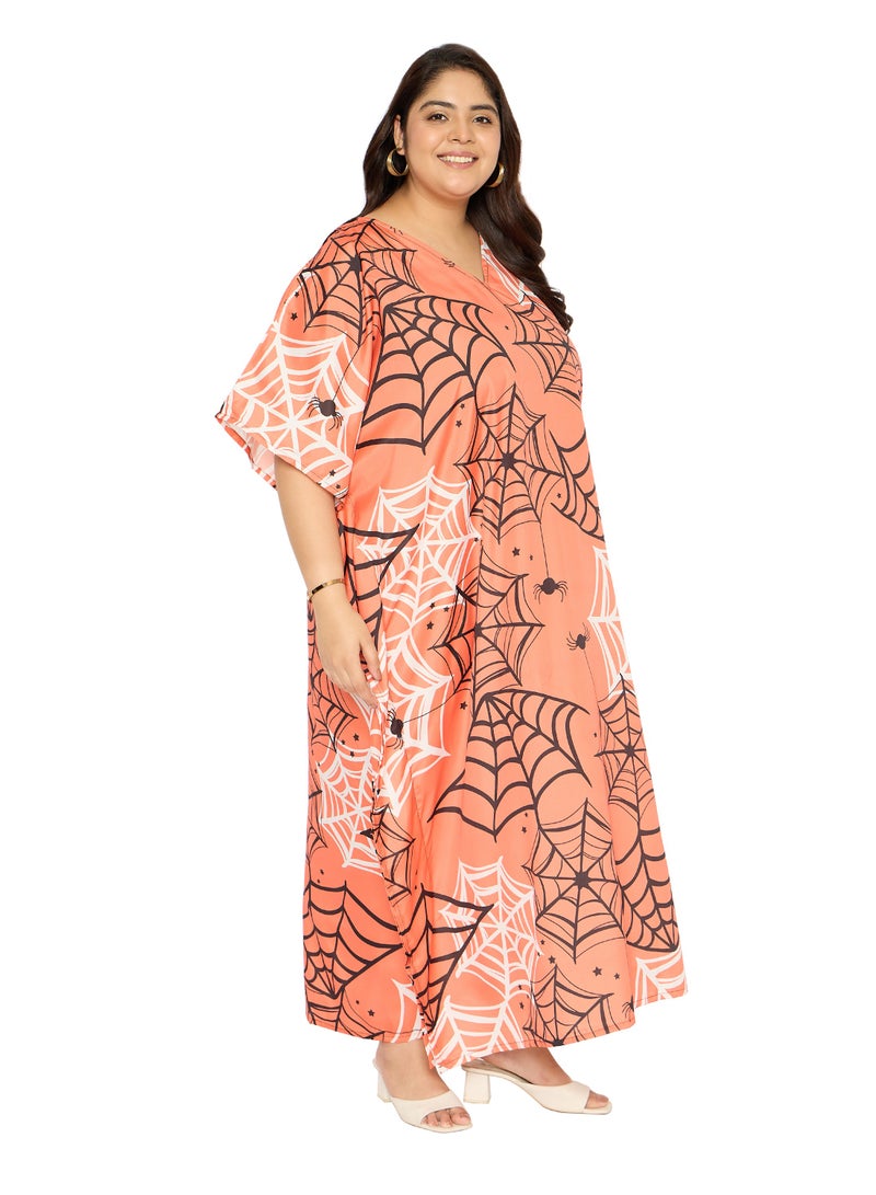 Women Loungwear Kaftan Dress Plus Size