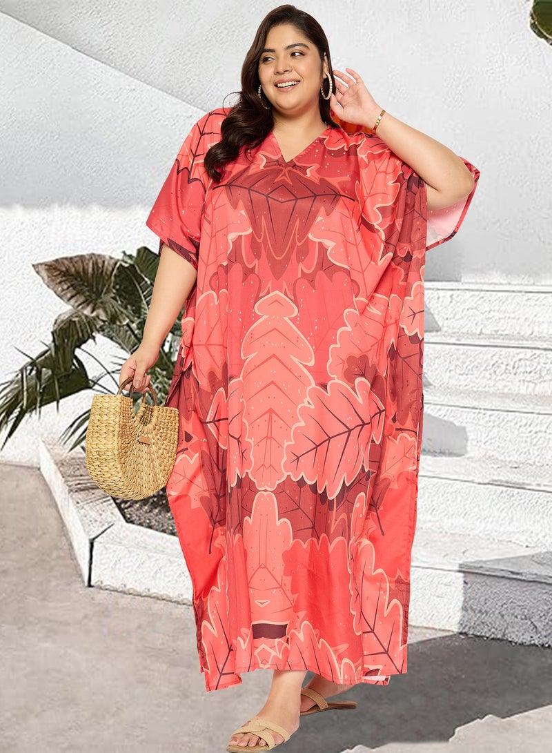 Women Long Kaftan Casual Wear