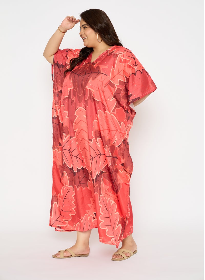 Women Long Kaftan Casual Wear