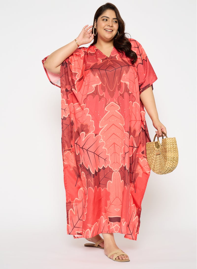 Women Long Kaftan Casual Wear