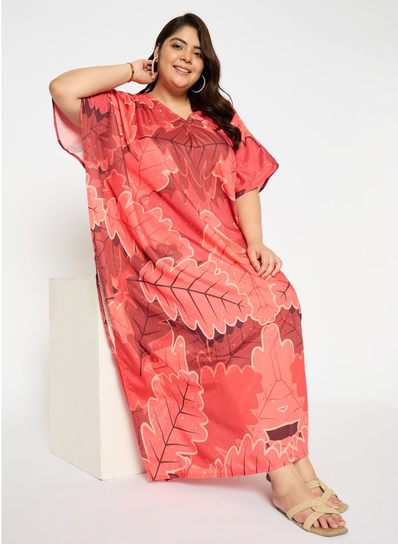 Women Long Kaftan Casual Wear