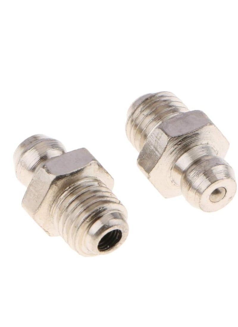 250 Pieces Iron Straight Metric Grease Nipple Fitting 180 Degree