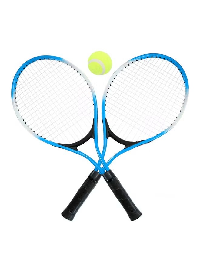 A pair of kids tennis rackets