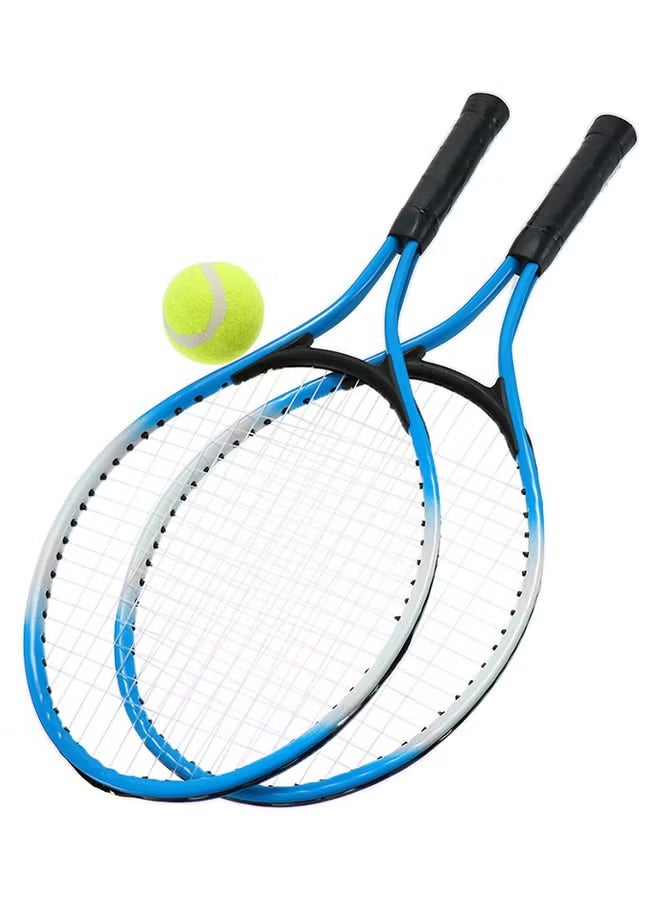 A pair of kids tennis rackets