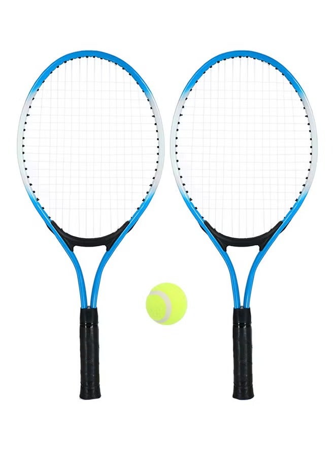 A pair of kids tennis rackets