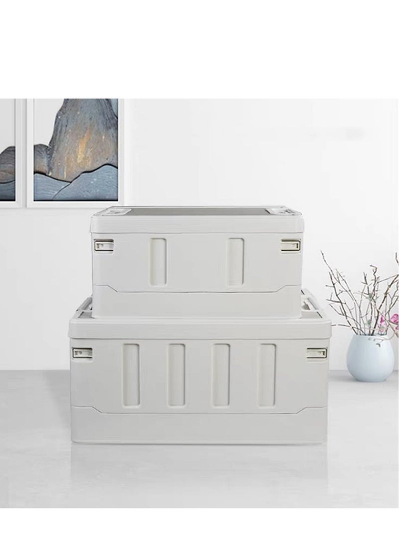 Outdoor Camping Folding Storage Box Collapsible Storage Box, Crates Plastic Storage Box Container Stackable Folding Utility Crates, Cooler Box, Storage Case