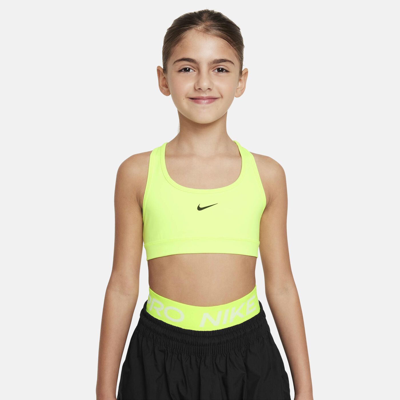 Kids' Swoosh Medium-Support Sports Bra