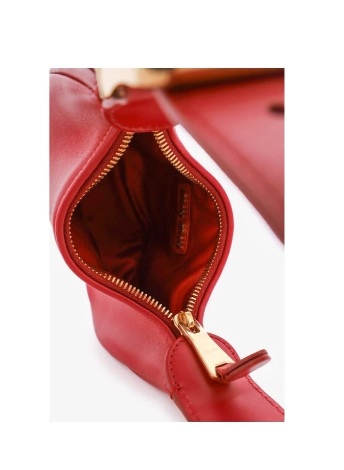 miu Leather hobo bag shoulder