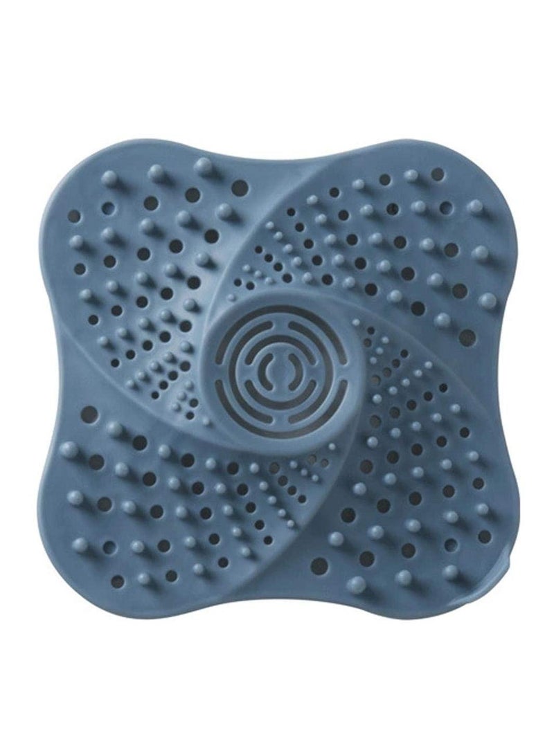 SYOSI 1 Piece Hair Catcher Shower Drain, Non-slip Soft Silicone Hair Trap Kitchen Bathtub Drain Cover With Suction Cup