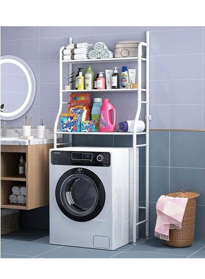 Washing Machine Rack Space Saver,Rack,Bathroom Corner Stand Storage Organizer Accessories, The Washing Machine Bathroom Tower Shelf