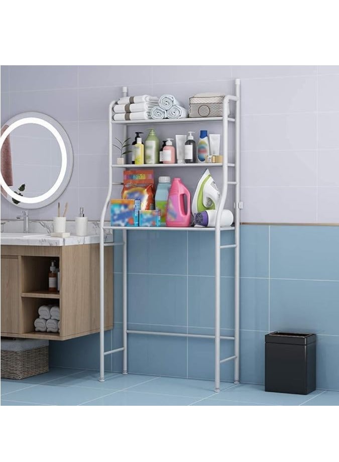 Washing Machine Rack Space Saver,Rack,Bathroom Corner Stand Storage Organizer Accessories, The Washing Machine Bathroom Tower Shelf