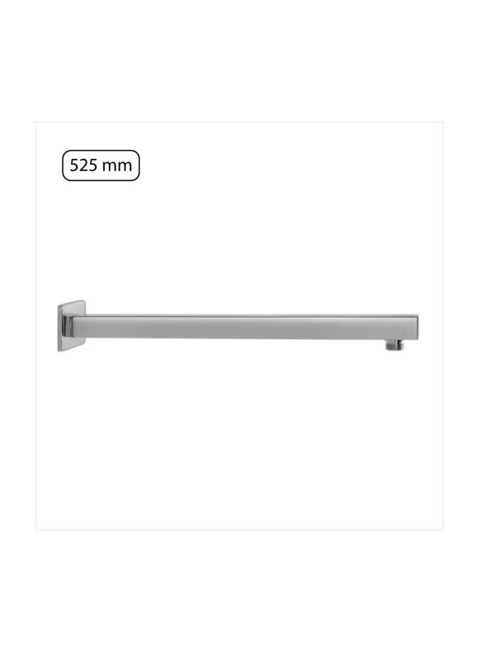 SHOWER ARM SQUARE  525MM  WITH   FLANGE