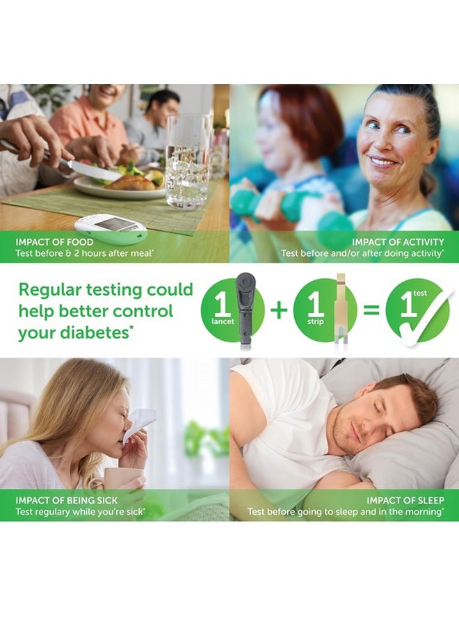 Verio Test Strips 100 Test Strips For Accurate Blood Glucose Testing