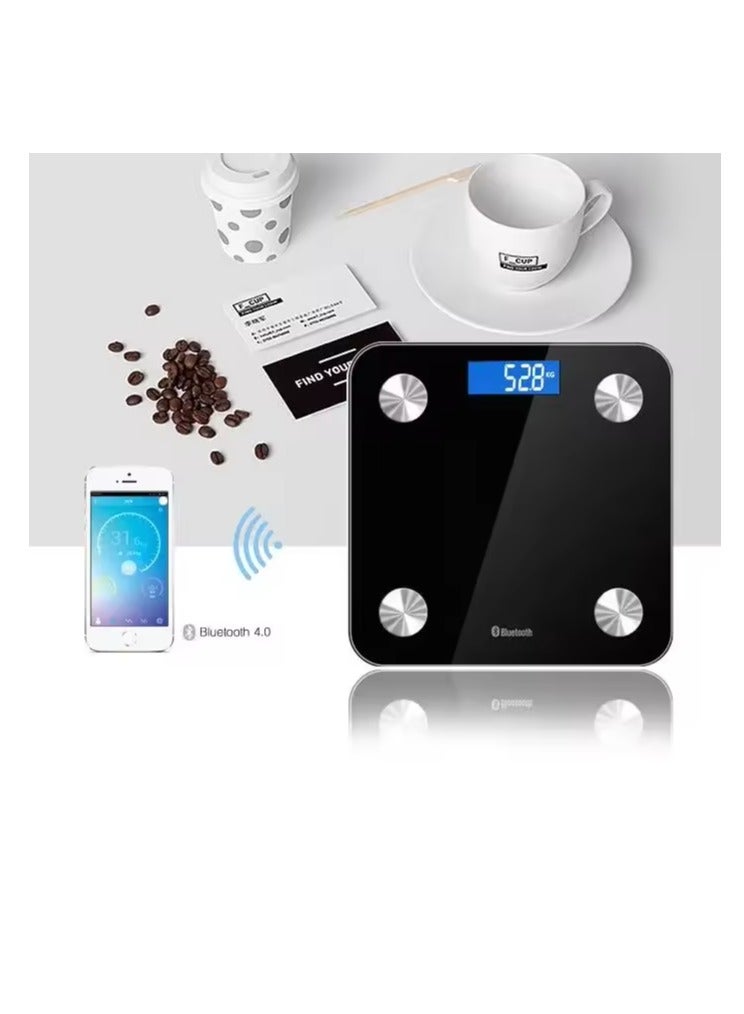 Electronic Bathroom Scale Bluetooth Kitchen Scale Wireless Bluetooth Digital Display Rectangle Weight Scale to Bluetooth Module | 950 | Packaging, Color style may vary