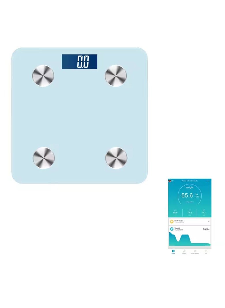 Electronic Bathroom Scale Bluetooth Kitchen Scale Wireless Bluetooth Digital Display Rectangle Weight Scale to Bluetooth Module | 950 | Packaging, Color style may vary