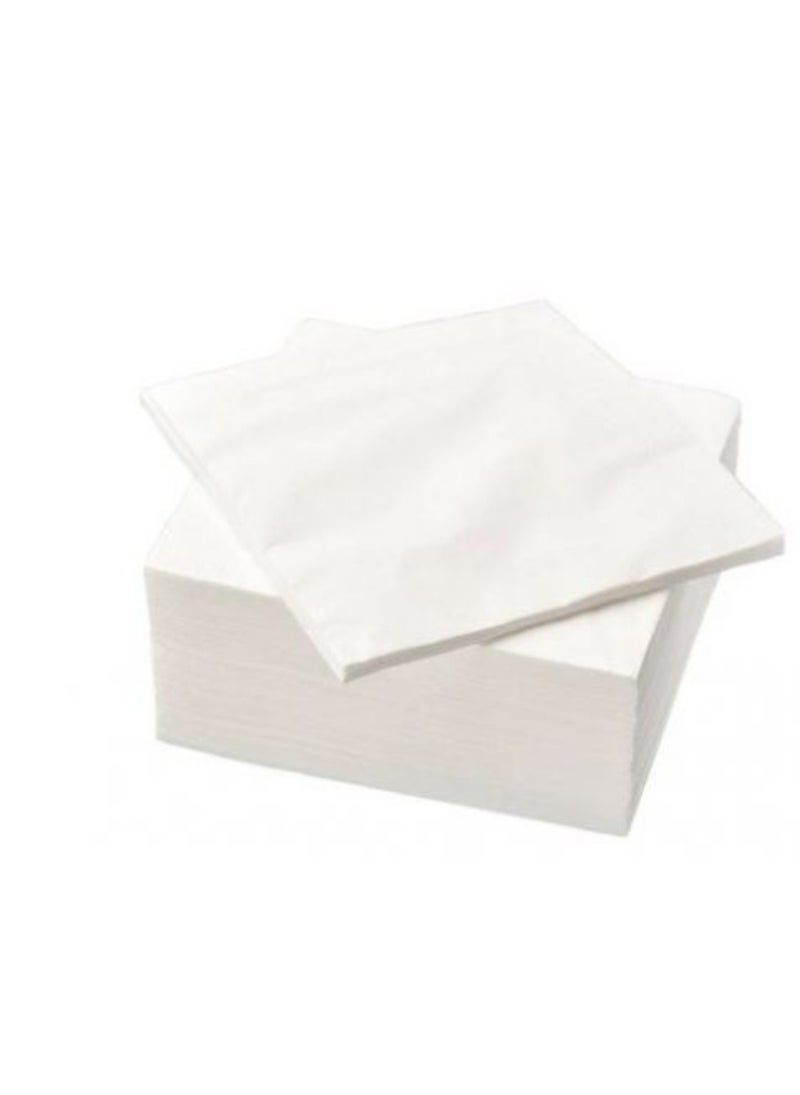 Super Touch Napkin 23 X 23Cm 2 Ply White 40X50Pc