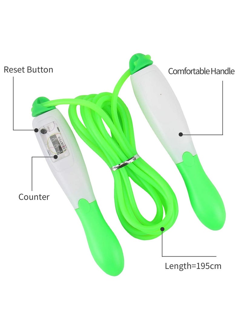 Adjustable Jump Rope with Counter for Kids and Adults, Perfect for Fitness and Exercise, Ideal Skipping Rope for Boys and Girls